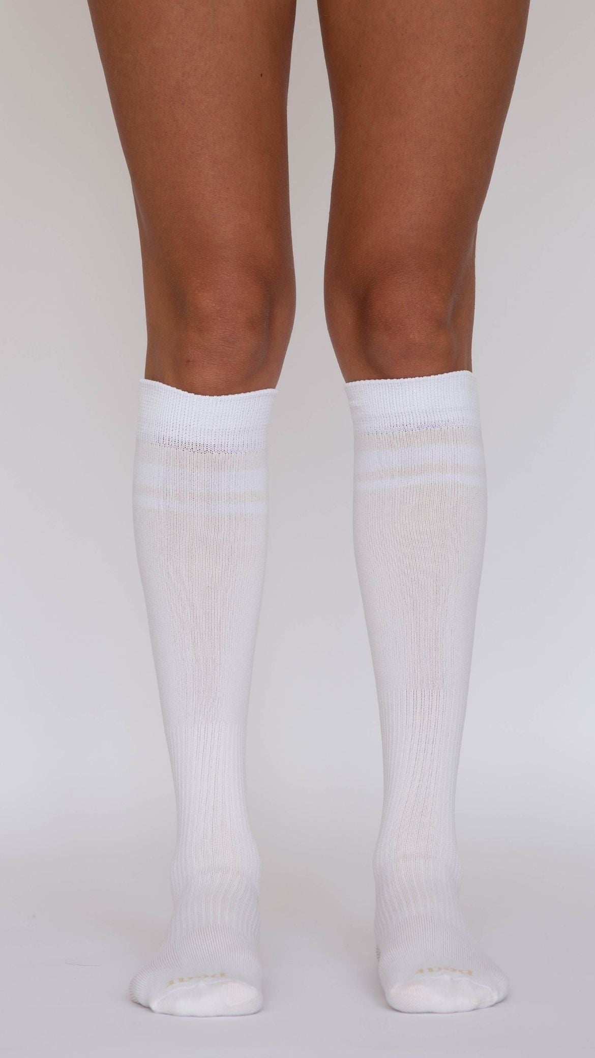 Zip Up Compression Socks High Leg Support Knee Senegal