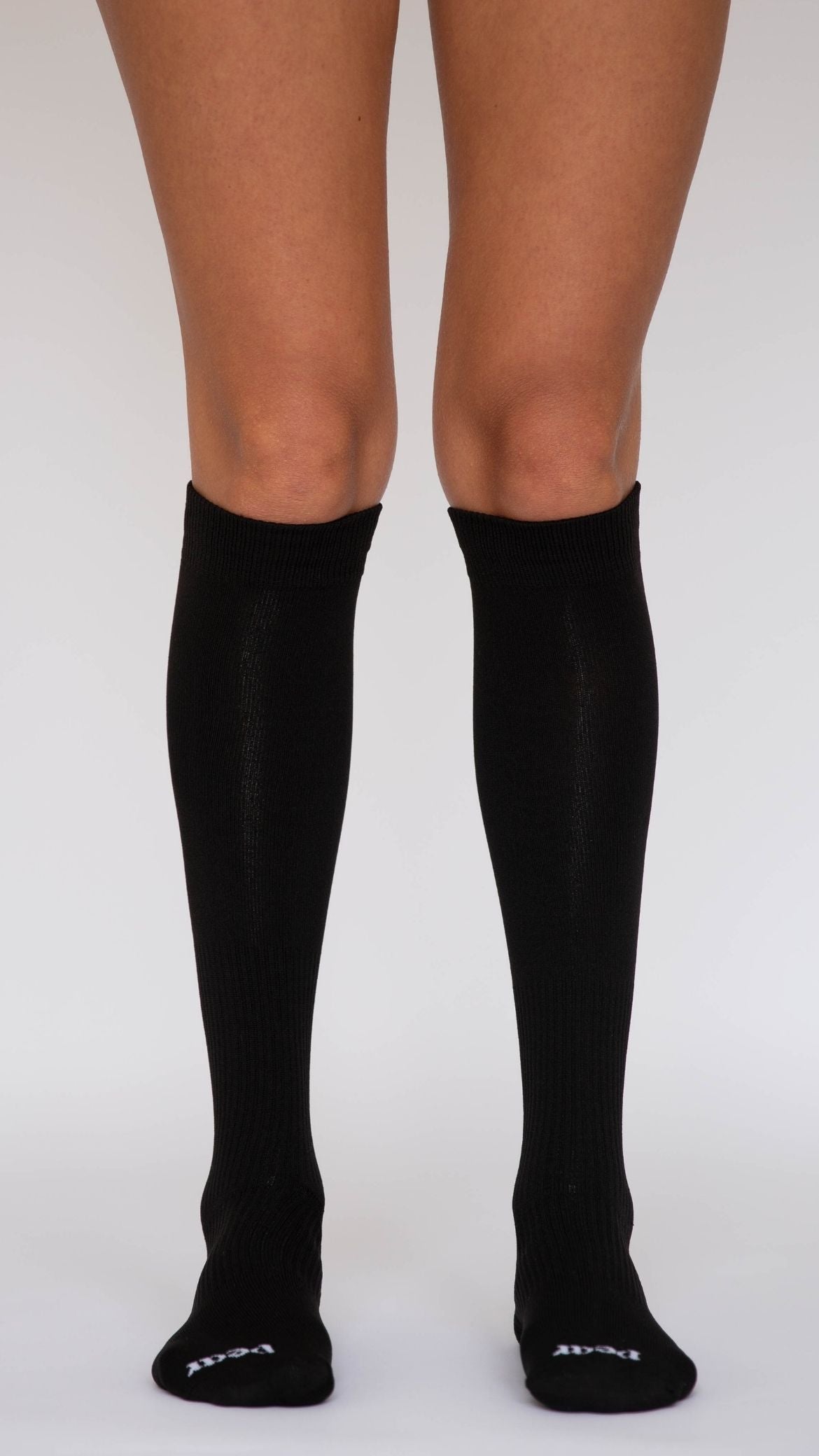 Compression Socks Soild Color Women Long Socks Over Knee Thigh High Black  White Over The Knee Stockings Warm Knee Socks